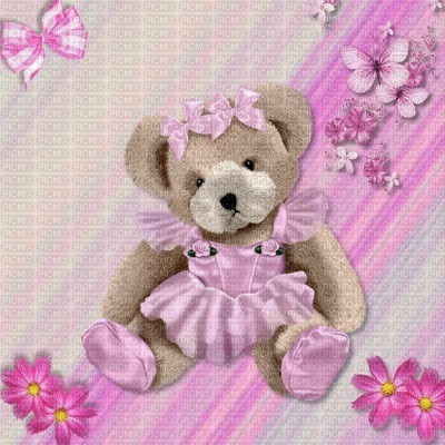 Kaz_Creations Backgrounds Background Teddy Cute - ücretsiz png