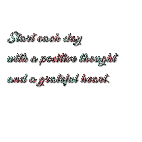 quote png Start each day text - png gratuito