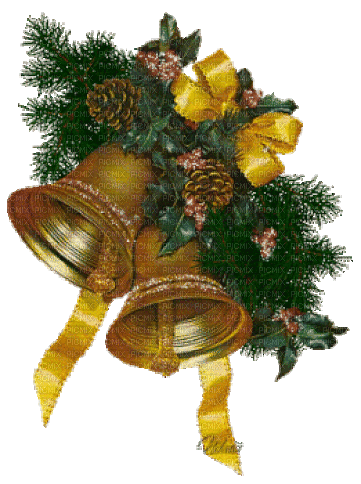 Weihnachten, Glocken - Animovaný GIF zadarmo