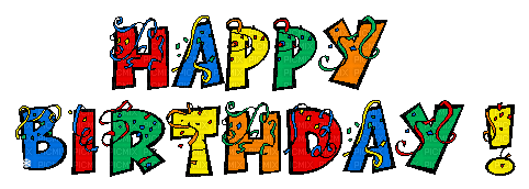 happy birthday - Бесплатни анимирани ГИФ