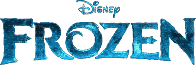 Kaz_Creations Text Logo Frozen - PNG gratuit