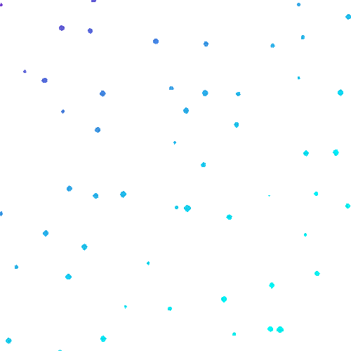 Blue Rain - GIF animé gratuit
