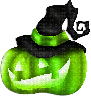 soave deco halloween pumpkin green - бесплатно png