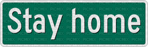 Stay home - png ฟรี