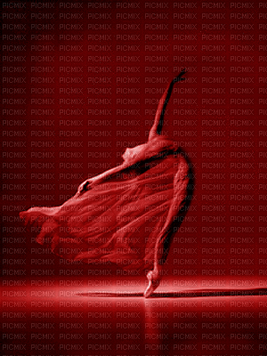 lady in red - GIF animé gratuit