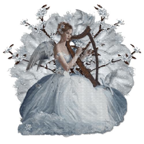 winter hiver fairy fée - zdarma png
