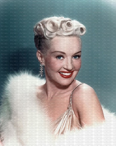 Betty Grable - png ฟรี