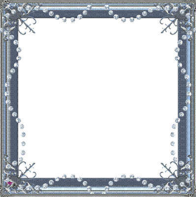 Frame  Blue Gray - Bogusia - δωρεάν png