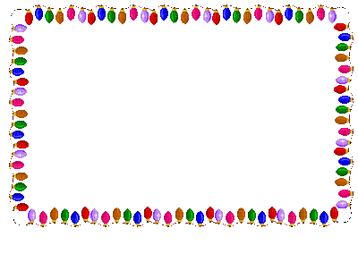chantalmi cadre frame  gif déco noel christmas guirlande garland - GIF animasi gratis