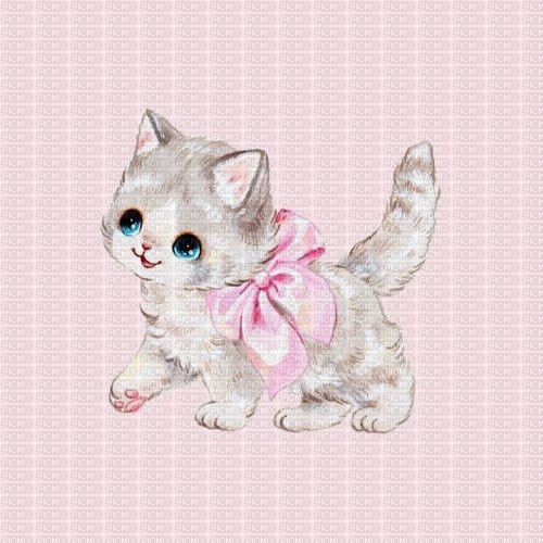 Background Sweet Kitten - zdarma png