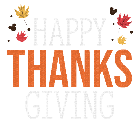 Give Thanks Thanksgiving - GIF animate gratis