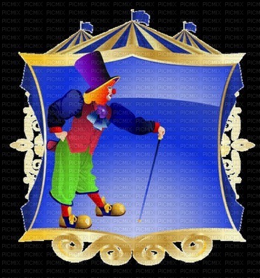 image encre couleur anniversaire cirque carnaval or edited by me - PNG gratuit