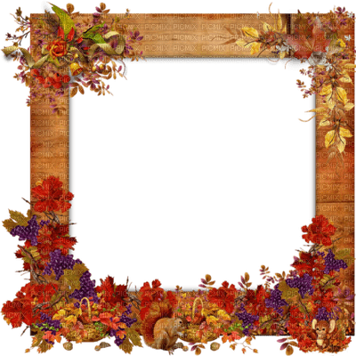 LOLY33 frame automne - darmowe png