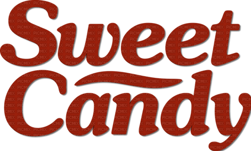Sweet Candy.Text.Deco.Victoriabea - PNG gratuit