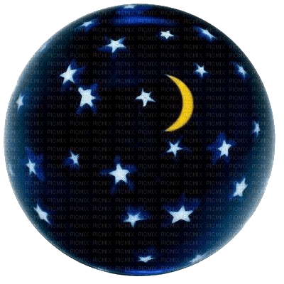 Moon and star marble - ücretsiz png