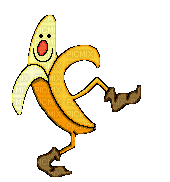 banane - GIF animado gratis