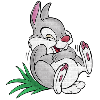Kaz_Creations Cartoon Bambi And Thumper - ilmainen png