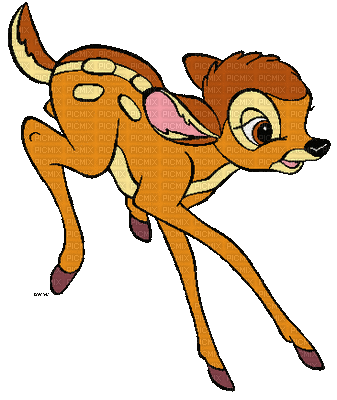 bambi - Darmowy animowany GIF