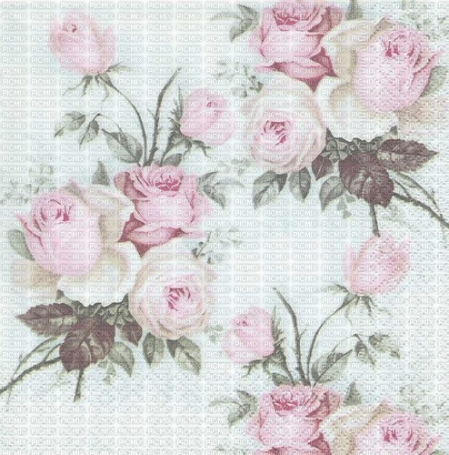 Background Vintage Roses - png gratuito