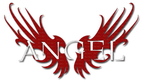 Angel.text.Wings.Ailes.Red.Victoriabea - 免费PNG