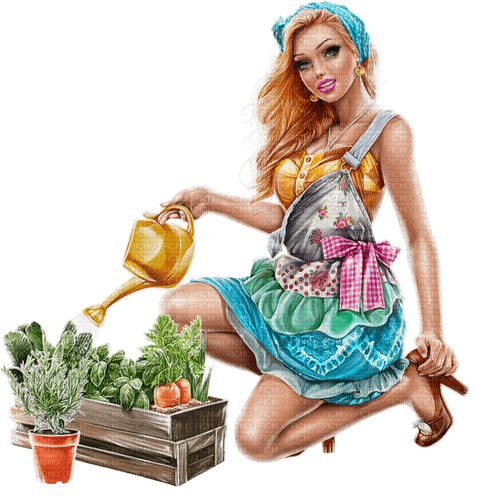summer woman by nataliplus - 無料png