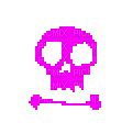 skull - GIF animasi gratis