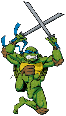 Kaz_Creations Cartoon Teenage Mutant Ninja Turtles - GIF animasi gratis