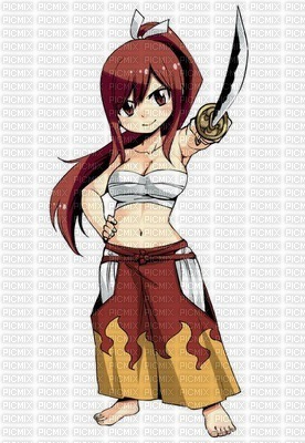 Fairy Tail Erza - zdarma png