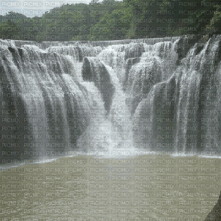 Rena Waterfall Wasserfall Water Animated - Gratis geanimeerde GIF