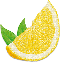soave deco summer  lemon fruit citrus yellow green - png ฟรี