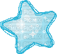 blue pixel star - GIF เคลื่อนไหวฟรี