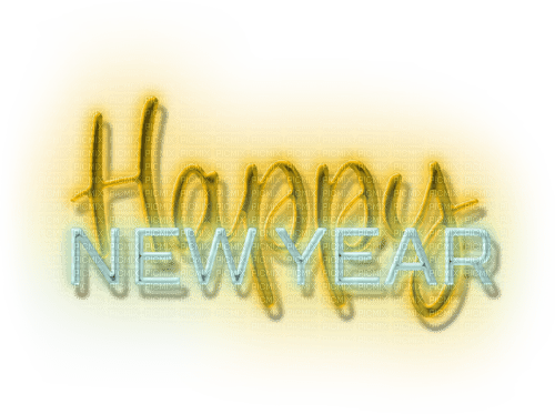 Happy New Year.Text.Victoriabea - besplatni png