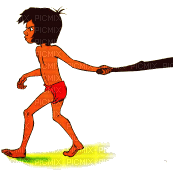 mowgli - Besplatni animirani GIF