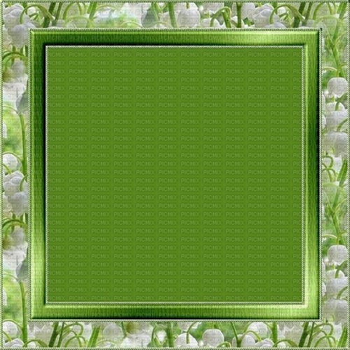 Background. Green. Lily of the valley - 免费PNG