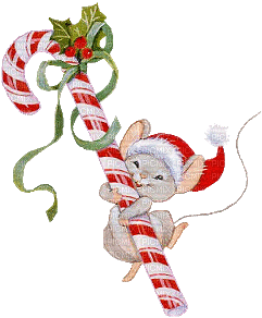 santa mouse - Free animated GIF