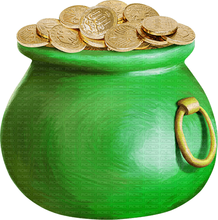 Pot Of Gold Coins - darmowe png