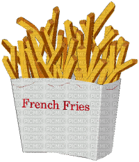 Frites - Бесплатный анимированный гифка
