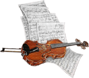 Violin Notes - Bogusia - bezmaksas png