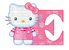 Hello Kitty Alphabet #5 (Eklablog) - Bezmaksas animēts GIF