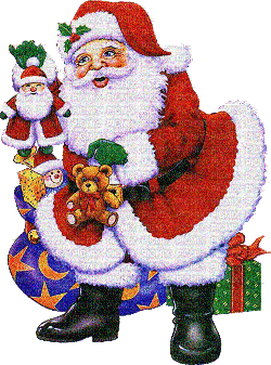 MMarcia gif natal noel  santa claus christmas - Nemokamas animacinis gif