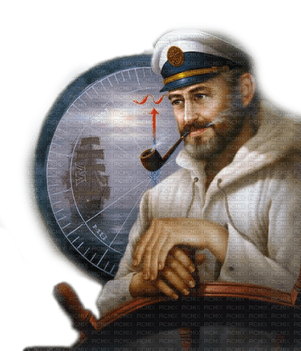 capitan barco vintage dubravka4 - PNG gratuit
