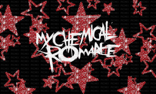 My Chemical Romance Star Sticker - Бесплатный анимированный гифка