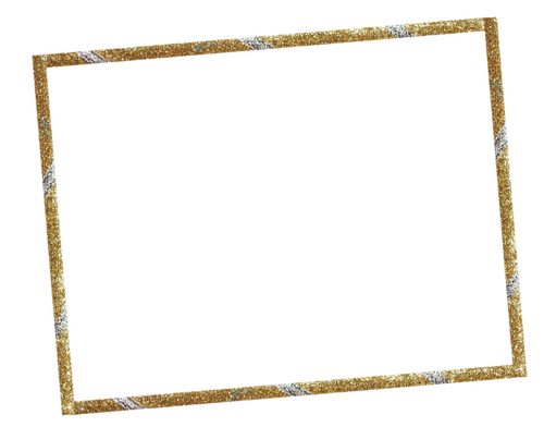 Cadre.Frame.Marco.Gold.Victoriabea - Free PNG