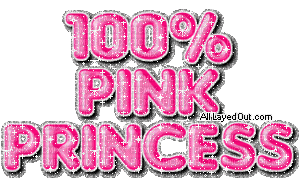 ♡100% Pink Princess♡ - Animovaný GIF zadarmo