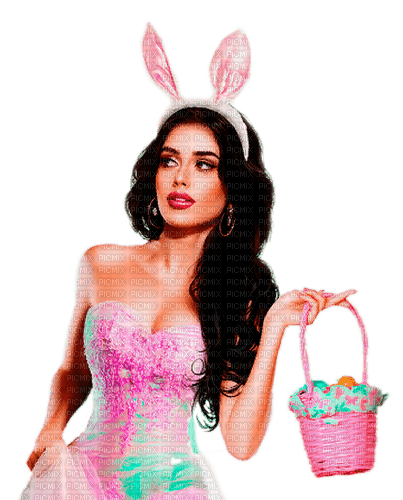 Easter woman by nataliplus - kostenlos png
