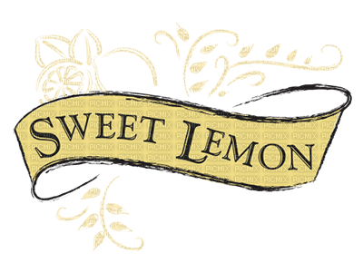 Lemon Text - Bogusia - png gratuito