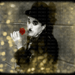 Charlie Chaplin bp - Gratis animerad GIF