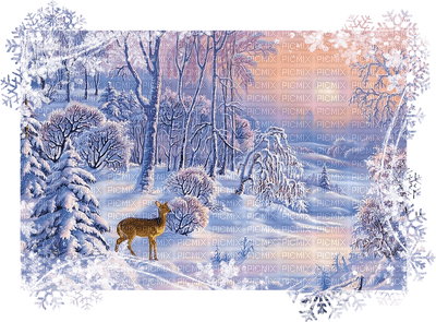 Kaz_Creations Paysage Scenery Winter - ilmainen png