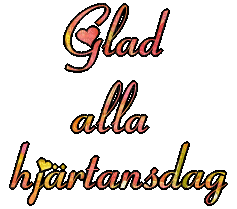 ani-text-Glad alla hjärtans dag - GIF เคลื่อนไหวฟรี