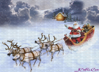 Santa Claus 44 Nitsa - Animovaný GIF zadarmo